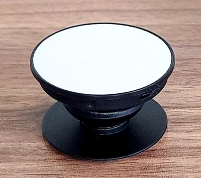 50pcs Sublimation Blank Phone Holders Adhesive Finger Holders Collapsible Phone Stand Brackets For Thermal Transfer Print Logo