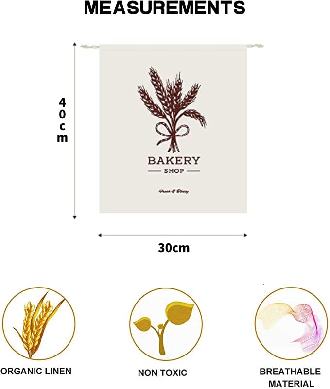 SCCFMM 10 Pieces Sublimation Blank Drawstring Bread Bags Sublimation Linen Burlap Drawstring Bag Present Bags with Drawstring for Favors Party DIY Craft Heat Transfer Print