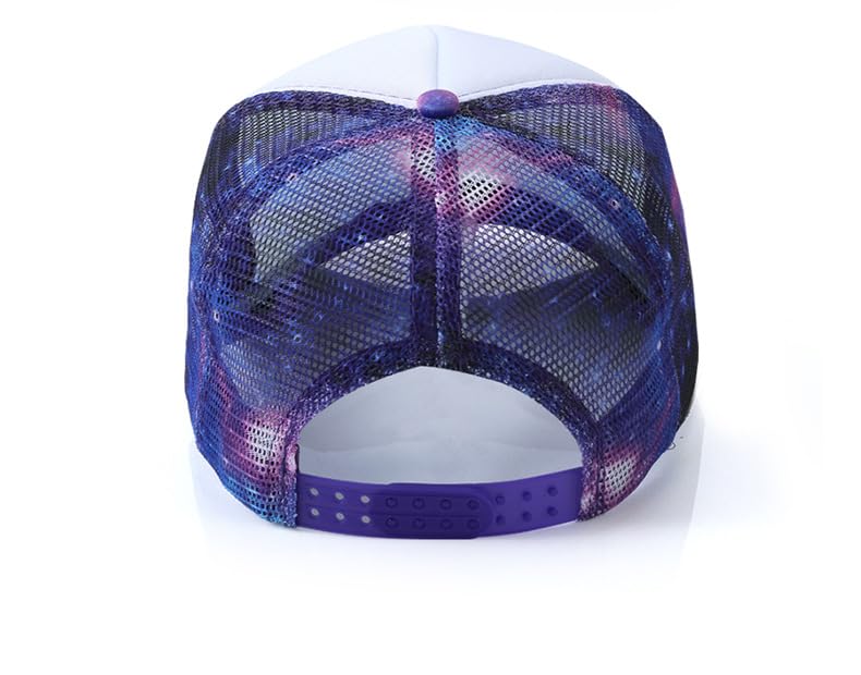 10 Pack Sublimation Colorful Hats for Men Blank Trucker Hats Bulk Snapback Mesh Women Baseball Caps for DIY Custom Heat Transfer Print