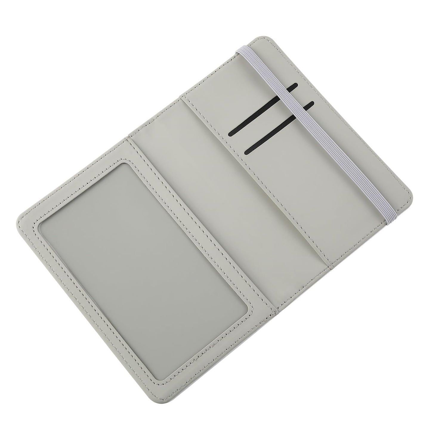 10 pieces DIY Sublimation Blank Passport Holder Covers, PU Leather DIY Heat Transfer Travel Passports Book Holder Wallet Cover for Passport, Business Cards, Credit Cards