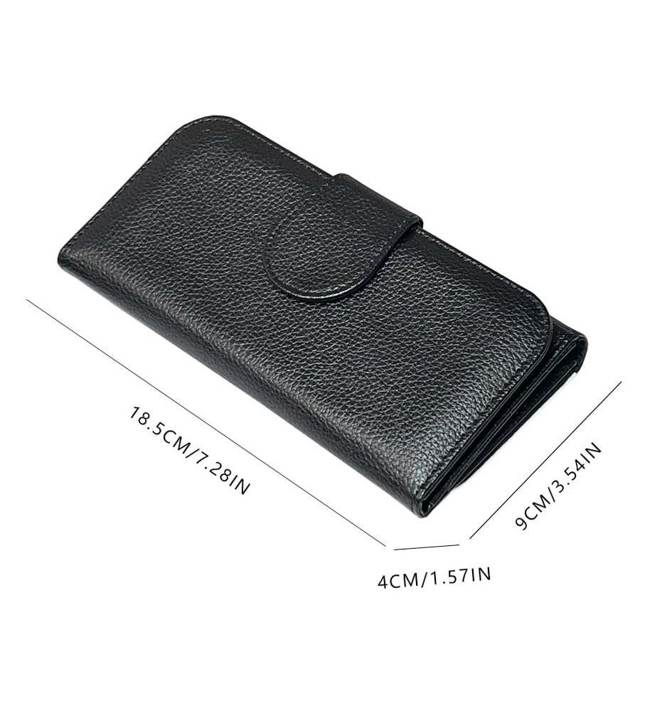 5 Pack Sublimation Blank Trifold Wallet PU Leather Coin Purse 7 Card Slots, 2 Slip Pockets - Minimalist Design, Slim Wallet DIY Heat Transfer Print for Women Men