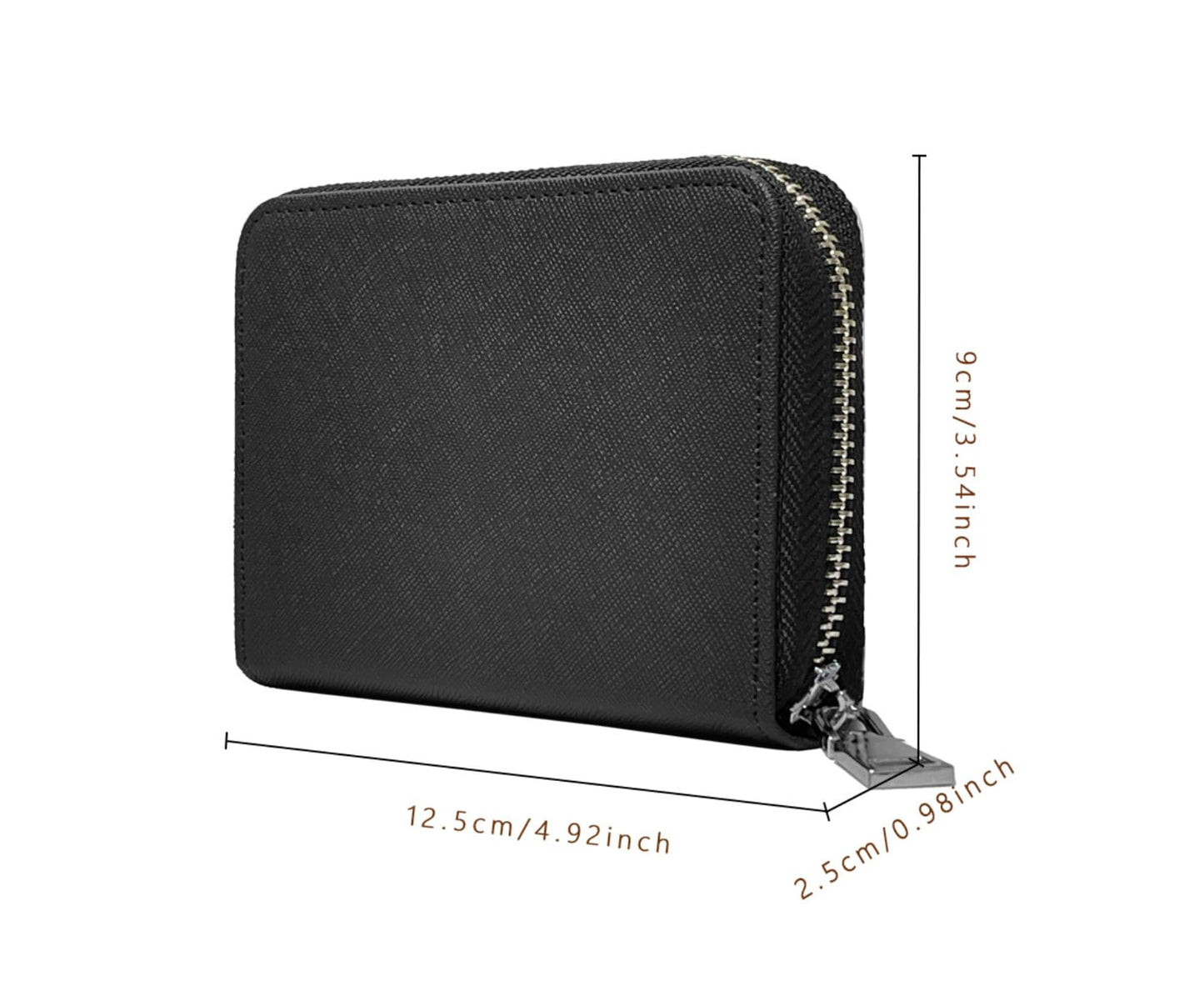 8 pieces Sublimation Blank Pu leather Coin Bag wallet for women,black leather coin purse,zipper change bag, Jewelry Pouch For DIY Heat Transfer Print