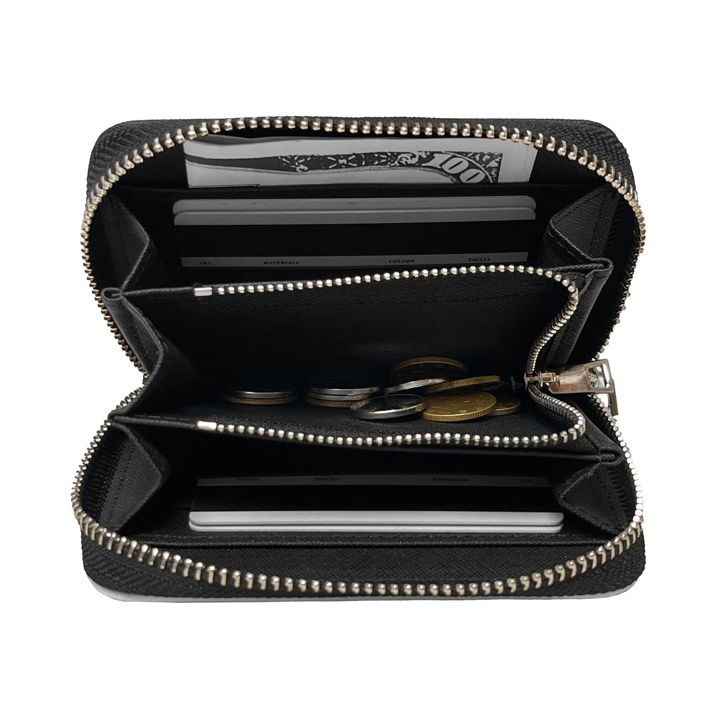 8 pieces Sublimation Blank Pu leather Coin Bag wallet for women,black leather coin purse,zipper change bag, Jewelry Pouch For DIY Heat Transfer Print