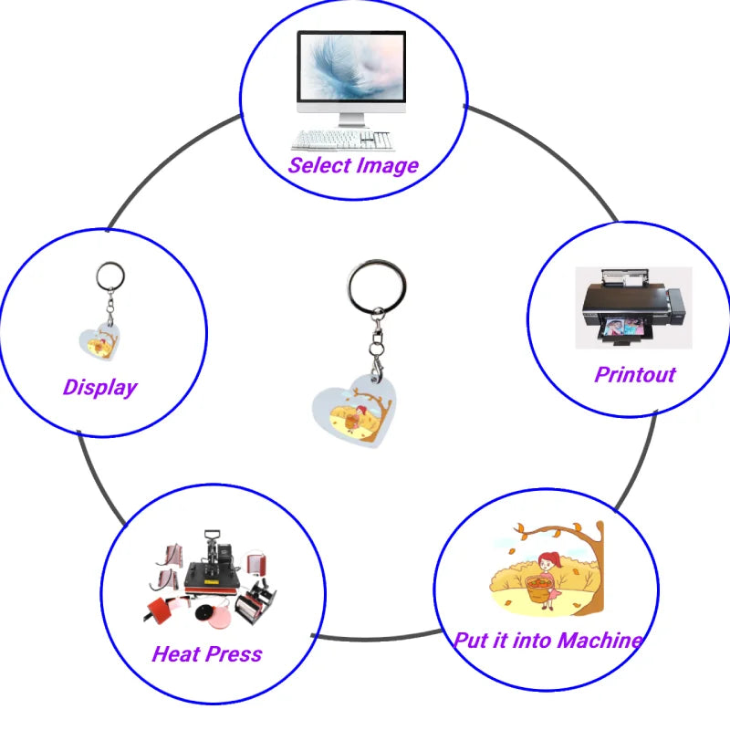 10pcs Sublimation Blank Christmas Pendant Heat Transfer Snowflake Christmas Ornaments Xmas For Christmas Tree Decoration Gift