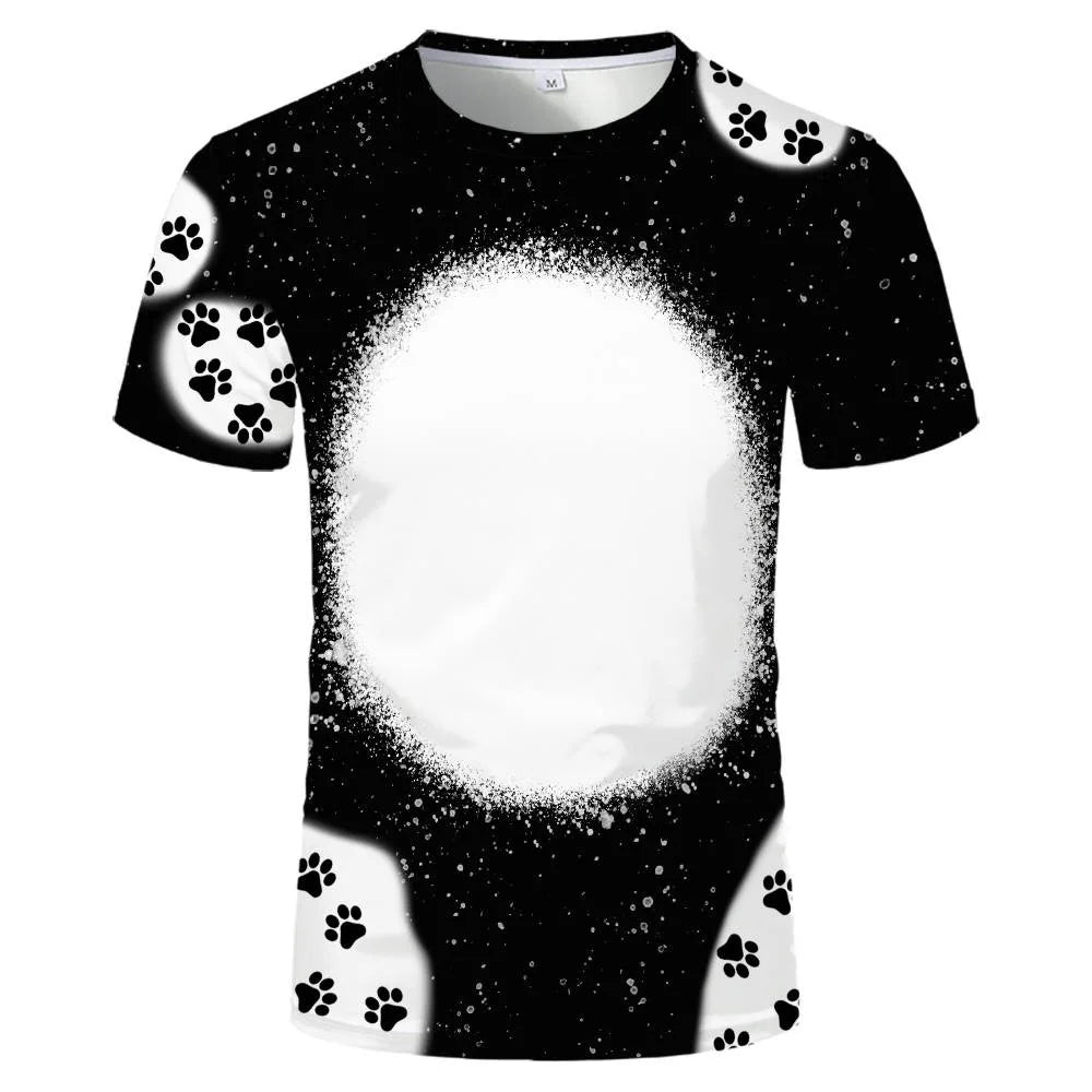 Summer New Arrival Sublimation Blank O-Neck T-Shirt Men Women Clothing Casual Fashion Short Sleeve Tee For Diy Logo Printing