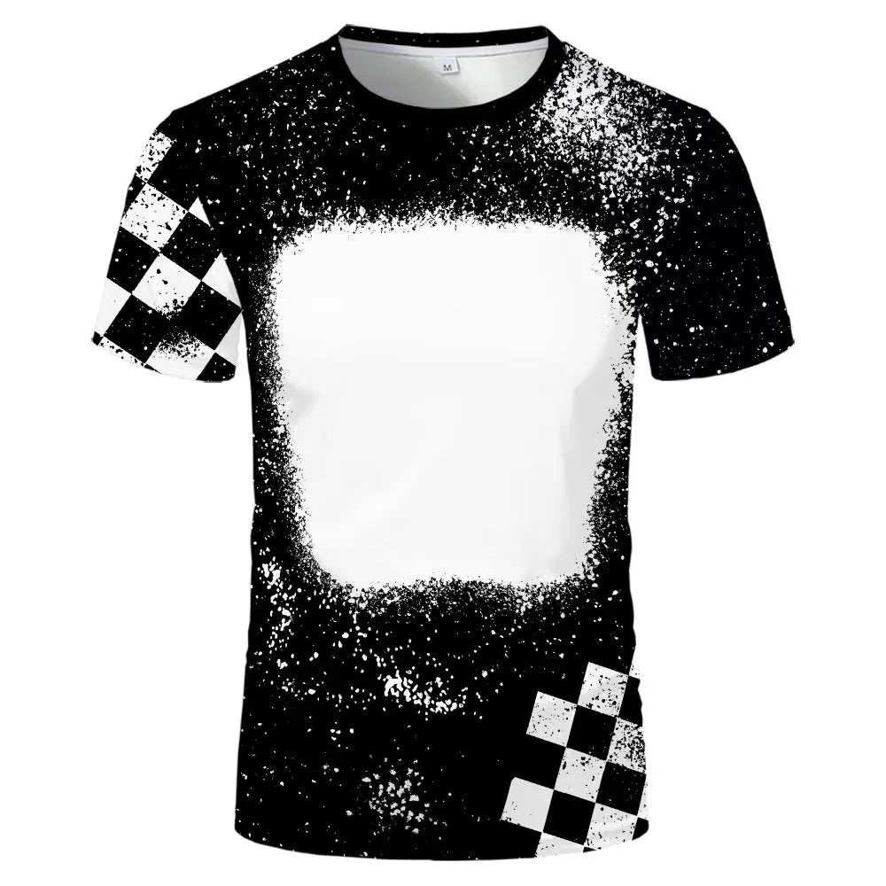 Summer New Arrival Sublimation Blank O-Neck T-Shirt Men Women Clothing Casual Fashion Short Sleeve Tee For Diy Logo Printing