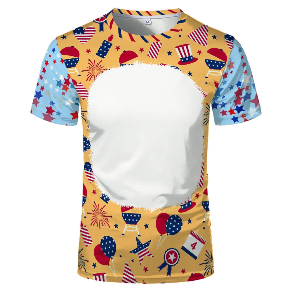 Korean Style Tshirts Women Men Summer Oversize Clothing O Neck Polyester Unisex Tops Subliation Blanks For Custom Team Tops