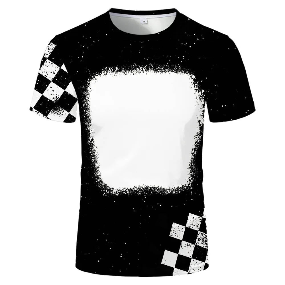 Summer New Arrival Sublimation Blank O-Neck T-Shirt Men Women Clothing Casual Fashion Short Sleeve Tee For Diy Logo Printing