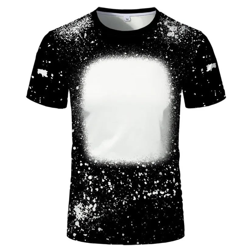 Woman T-Shirts Casual Loose Tops Polyester Tee shirt Sublimation Blank Short Sleeve For Heat Tranfer Printing Photo Text
