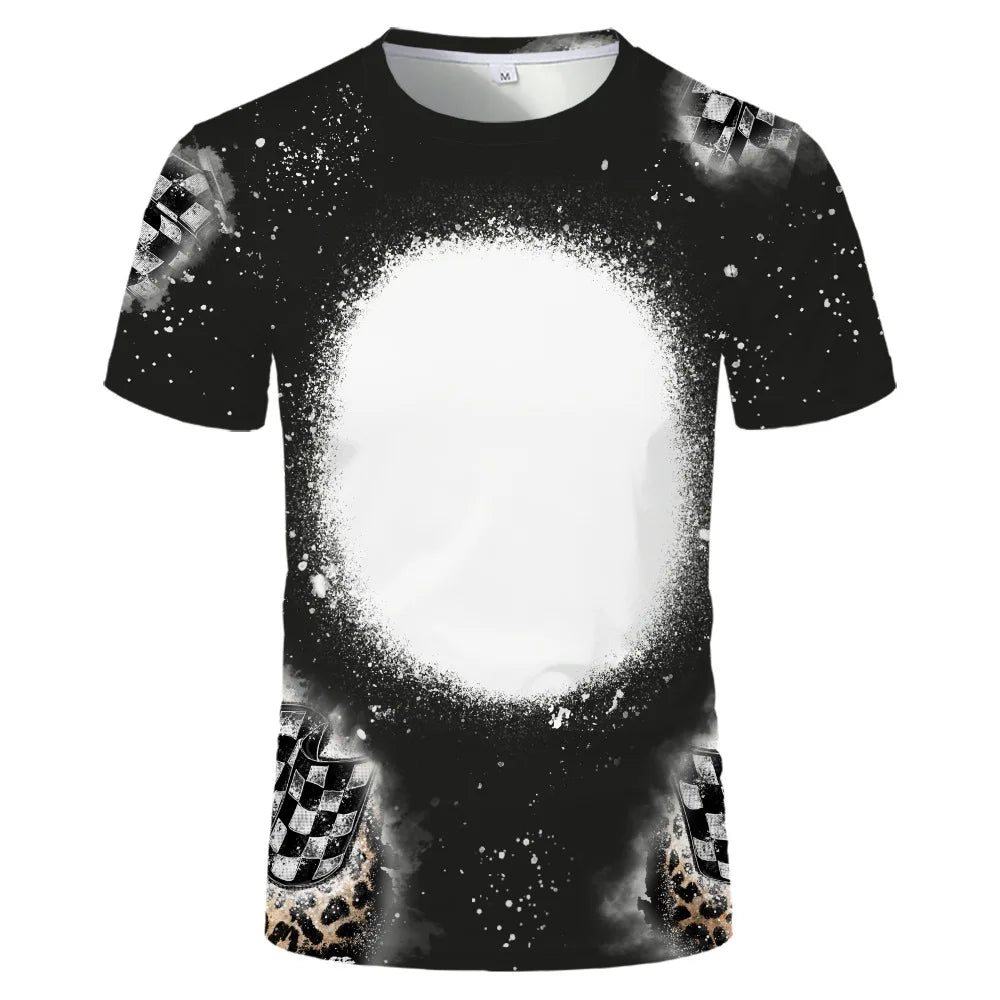 Summer New Arrival Sublimation Blank O-Neck T-Shirt Men Women Clothing Casual Fashion Short Sleeve Tee For Diy Logo Printing