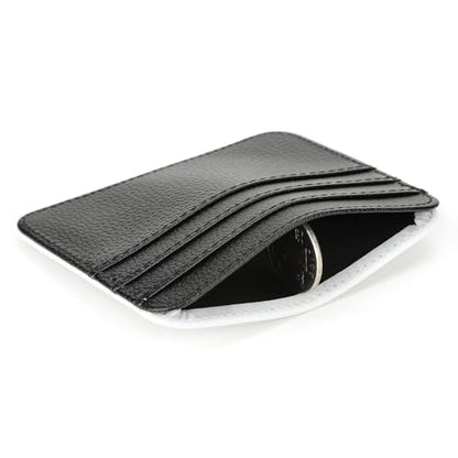 SCCFMM 30 Pack Sublimation Blank PU Wallet DIY Heat Transfer Print Ultrathin Card Holder Blank PU Leather Front Pocket Wallet Card Coin Purse DIY Crafts for Men Women
