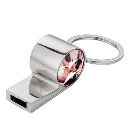 Sublimation Blank Coach Whistle,20Pack Sublimation Football Referee Whistle with Keyring for Emergency Sports Training