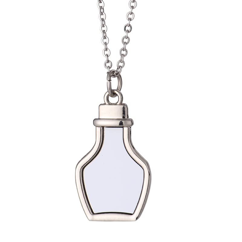 20 Sets 5 Styles Angel Wing Sublimation Blank Pendant Necklace Blank Tray Bezel with Alloy Wing Charms Pendant DIY Ornament Decorations For Heat Transfer Print