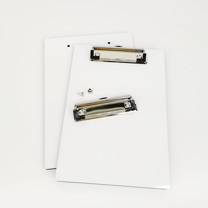 5 Pack Sublimation Blank Clipboard MDF A5 Letter Size 8.9'' x 6.5'' DIY Heat Transfer Print Teacher Blanks for Office Products DIY Handmade Craft Sublimation Ornaments