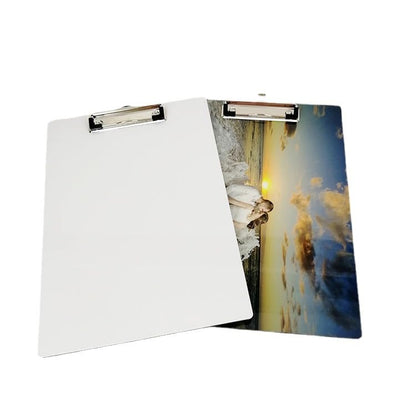 5 Pack Sublimation Blank Clipboard MDF A5 Letter Size 8.9'' x 6.5'' DIY Heat Transfer Print Teacher Blanks for Office Products DIY Handmade Craft Sublimation Ornaments
