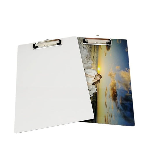 5 Pack Sublimation Blank Clipboard MDF A5 Letter Size 8.9'' x 6.5'' DIY Heat Transfer Print Teacher Blanks for Office Products DIY Handmade Craft Sublimation Ornaments