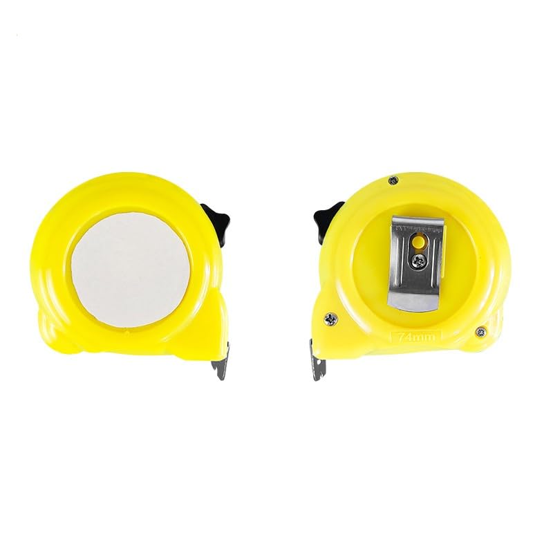 5 Pack Sublimation Blank Measuring Tape Sewing Measure 5M/196.8 Inch Long with Aluminium Parts DIY Heat Transfer Print Ideal for DAD Father's Day