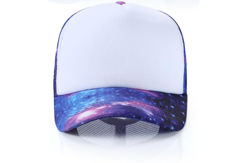 10 Pack Sublimation Colorful Hats for Men Blank Trucker Hats Bulk Snapback Mesh Women Baseball Caps for DIY Custom Heat Transfer Print