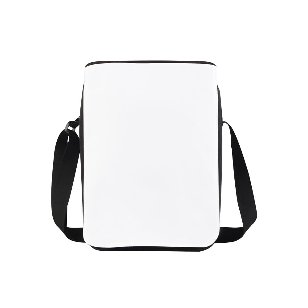 SCCFMM 5 Pcs Sublimation Blanks Larger Capacity Shoulder Bag Sublimation 15inch Shoulder Bag Crossbody Bag DIY Heat Transfer Print Sublimation Bags for Men Adults Children Father's Day Gifts