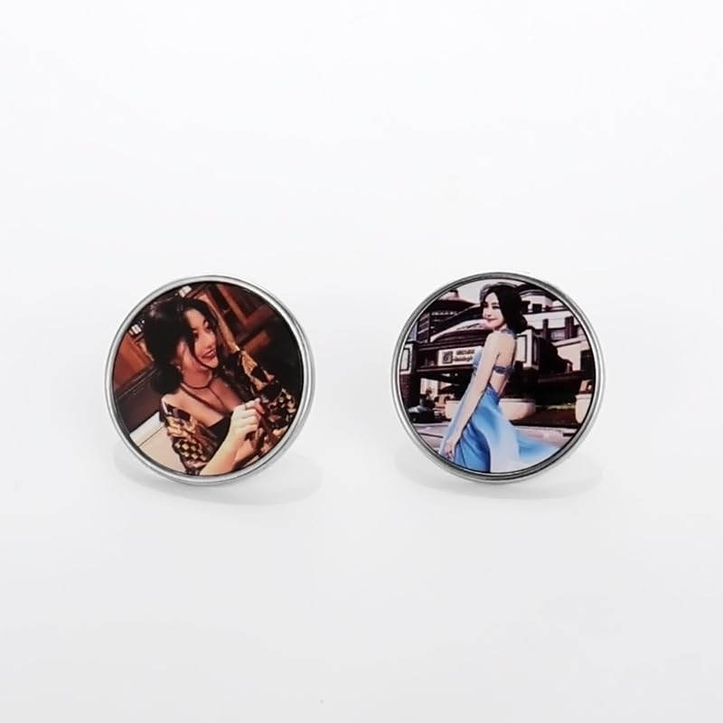 60 Pieces Sublimation Blank Pins Button Pin Badge DIY Heat Transfer Button Badge Sublimation Silver Blank Base Sewing Pins Button for DIY Craft Making School Supplies