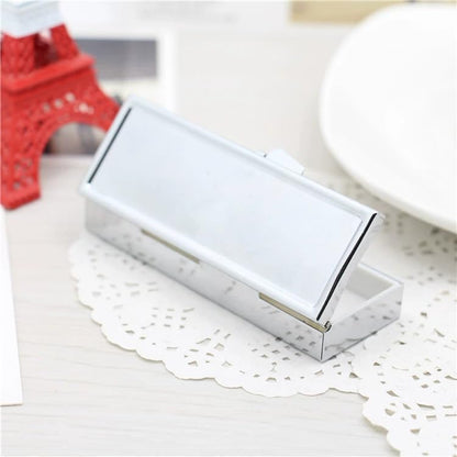 20pcs Rectangle 3 Compartment Sublimation Blank Pill Box Metal Medicine Pill Case One Week,DIY Print Portable Pocket or Purse Pill Box for Sublimation Print
