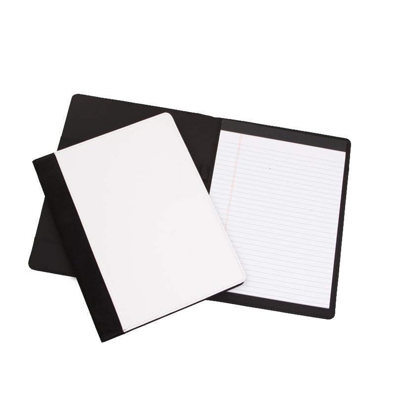 5 Pcs A5 Sublimation Blank Canvas Notebook Journal 30 Pages - Canvas Cover Notebooks for Note Taking Plan Making Diary Writing - School Office Supplies