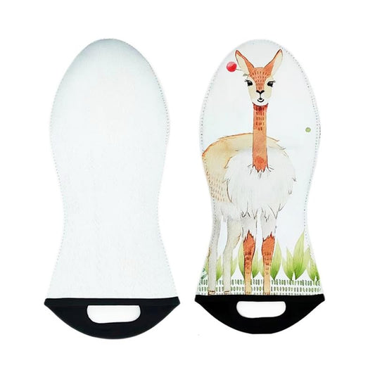 20 Pieces Blank Sublimation Neoprene Oven Glove DIY Heat Transfer Print Heat Resistance Oven Gloves for DIY Kitchen Dining Room Accessories