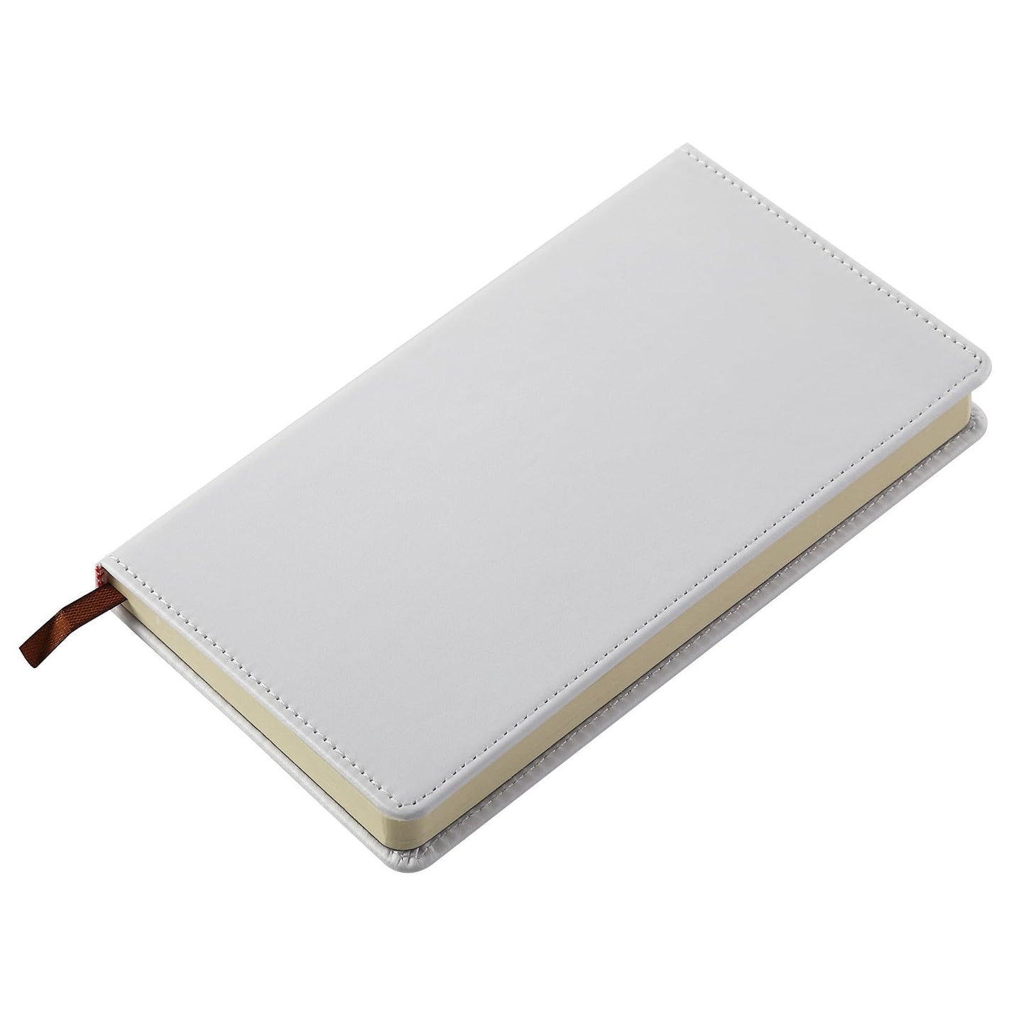 6 pieces A5 Sublimation Blank Journal Notebooks PU Leather Journal Notebook Notepad A5 Cute Hardcover Blank Notebook for School Office Supplies 200 Pages
