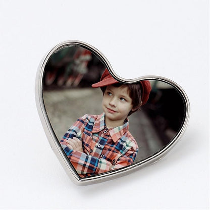 60 Pieces Sublimation Blank Pins Button Pin Badge DIY Heat Transfer Button Badge Sublimation Silver Blank Base Sewing Pins Button for DIY Craft Making School Supplies