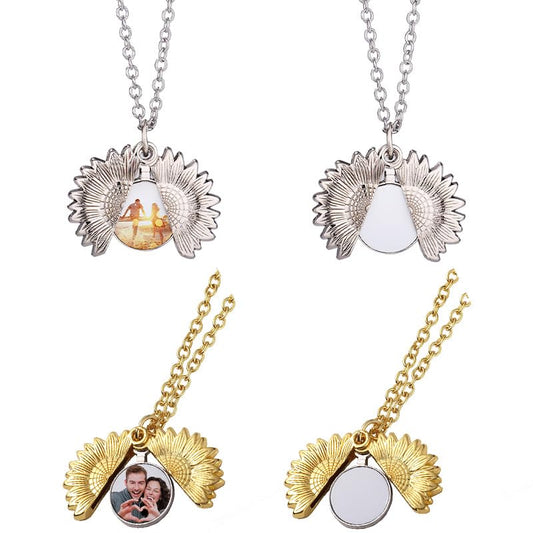 SCCFMM 20 set Sublimation Blank Necklace with Chain Set Blank Pendant Necklace Rhinestone Wing Shape Bezel Pendant Tray With Sublimation Aluminium Sheet for DIY Heat Transfer Print