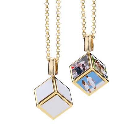 20 Pieces Sublimation Blank Necklace with Chain Set Blank Necklace Rhinestone Wing Shape Bezel Pendant Tray, Sublimation Blank Sheet, Double Sided Tape for DIY Heat Transfer Print