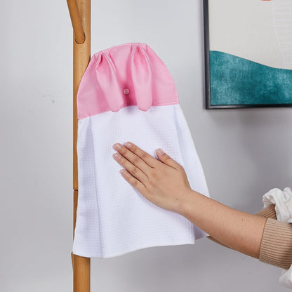 SCCFMM 20pcs Sublimation Blank Towels, DIY Heat Transfer Print Microfiber Kitchen Towel, Modern Multi Purpose Dish Towels with Ear Rabbit for Kitchen Cleaning (1 Color 2 pcs,Total 10 Color)
