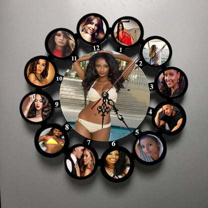 3 Pcs Sublimation Blanks Wall Clock MDF Round Sublimation DIY Heat Transfer Wall Clocks Silent Non Ticking Battery Operated Decorative Wall Clock for Home Kitchen Office Hotel