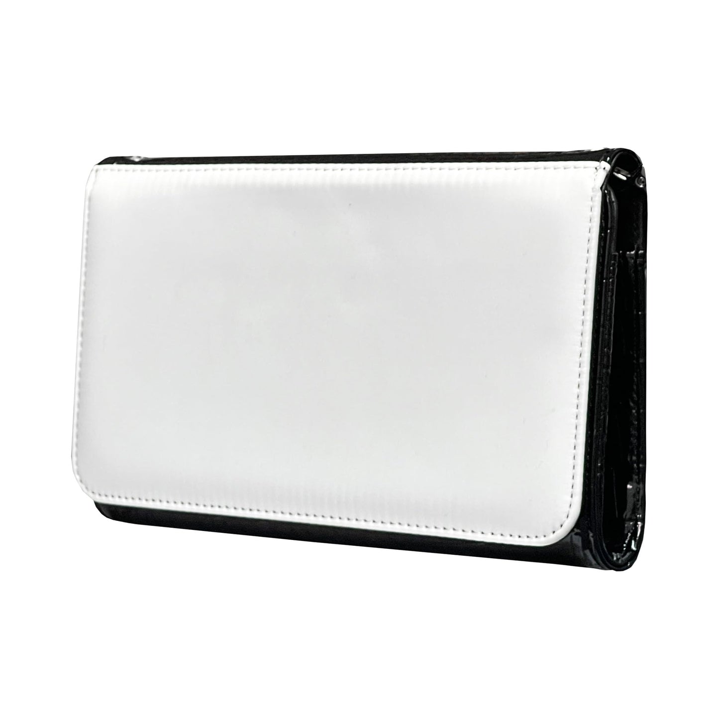 3 Pack Sublimation Blank Wallet With Shoulder Strap Women's Zipper Card Holder Storage Bag Sublimation PU Leather Women's Travel Clutch Wristband DIY Craft Shoulder Bag
