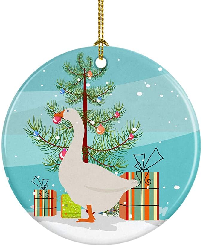 30Pcs Sublimation Blank Ceramic Ornaments Pendant Bulk Ceramic Discs Ornament for DIY Heat Press Printing White Round Porcelain Personalized Xmas Tree Ornament Keepsake Crafts Gift