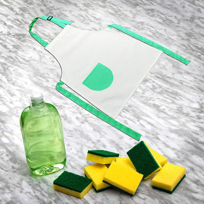 SCCFMM 10 Pieces 47 * 36cm/18.5 * 14.2inch Sublimation Blank Colorful Kid Apron Adjustable Children Chef Apron with Pocket for Cooking Baking For DIY Heat Transfer Print