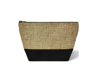 SCCFMM 20 Pack Sublimation Blank Linen Makeup Bags Sublimation Blanks Cosmetic Bags, DIY Heat Transfer Linen Pen Case Pencil Bags, Beige Multi-Purpose Travel Toiletry Zipper Bags