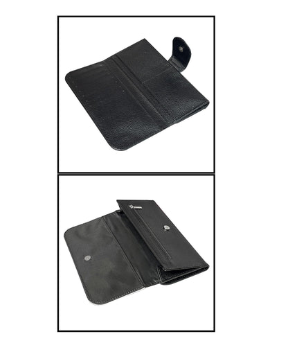 5 Pack Sublimation Blank Trifold Wallet PU Leather Coin Purse 7 Card Slots, 2 Slip Pockets - Minimalist Design, Slim Wallet DIY Heat Transfer Print for Women Men