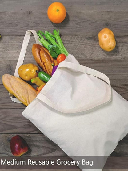 SCCFMM 5 Pack Sublimation Blank DIY Polyester Drawstring Bag Tote Bags + Cosmetic Bag set, Reusable Grocery Shopping Fashionable Cloth Bags Makeup Gym Drawstring Bag for Heat Transfer Print