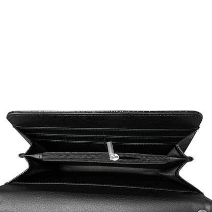 3 Pack Sublimation Blank Wallet With Shoulder Strap Women's Zipper Card Holder Storage Bag Sublimation PU Leather Women's Travel Clutch Wristband DIY Craft Shoulder Bag