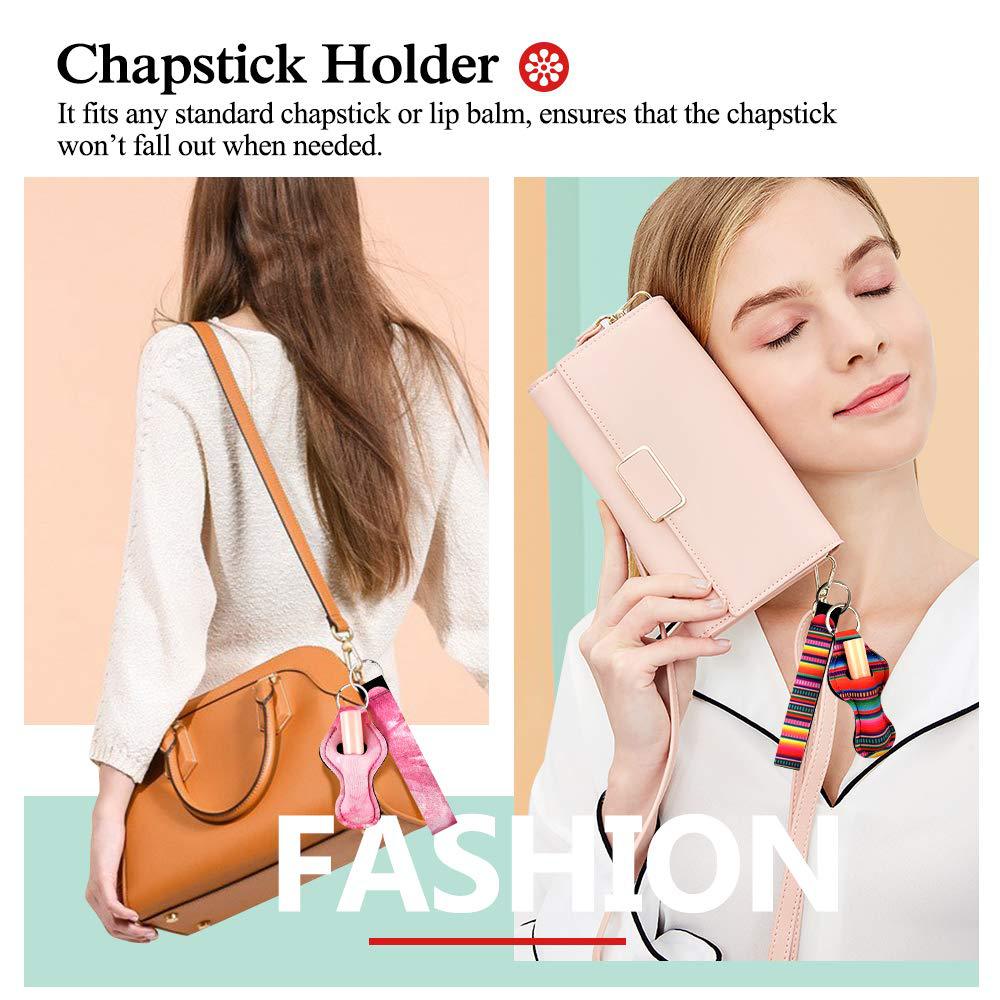 30pcs Neoprene Wristbind Keychain Sublimation Bag Decoration Accessory Blank Keychain For Heat Transfer Print Logo Image