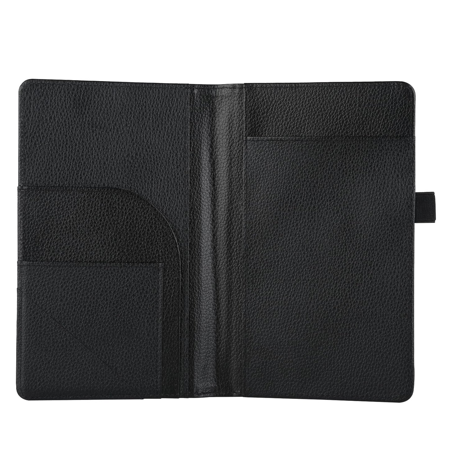 5 Pack Sublimation Blank Menu Covers Waterproof Restaurant Cafe Bar DIY Heat Transfer Print PU Leather Fold Menu Book with Angled Corners for Wine Drinks Cafes List Covers Set