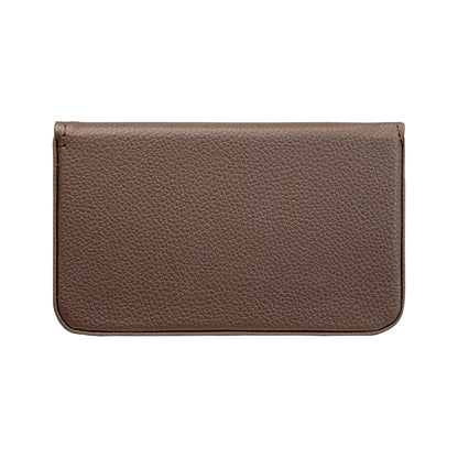 SCCFMM 12 Pieces Sublimation Blank Brown Color Business Card Holder PU Leather Name Card Case Pocket Blank Wallet Coin Purse Card Holder Case for DIY Heat Transfer Print