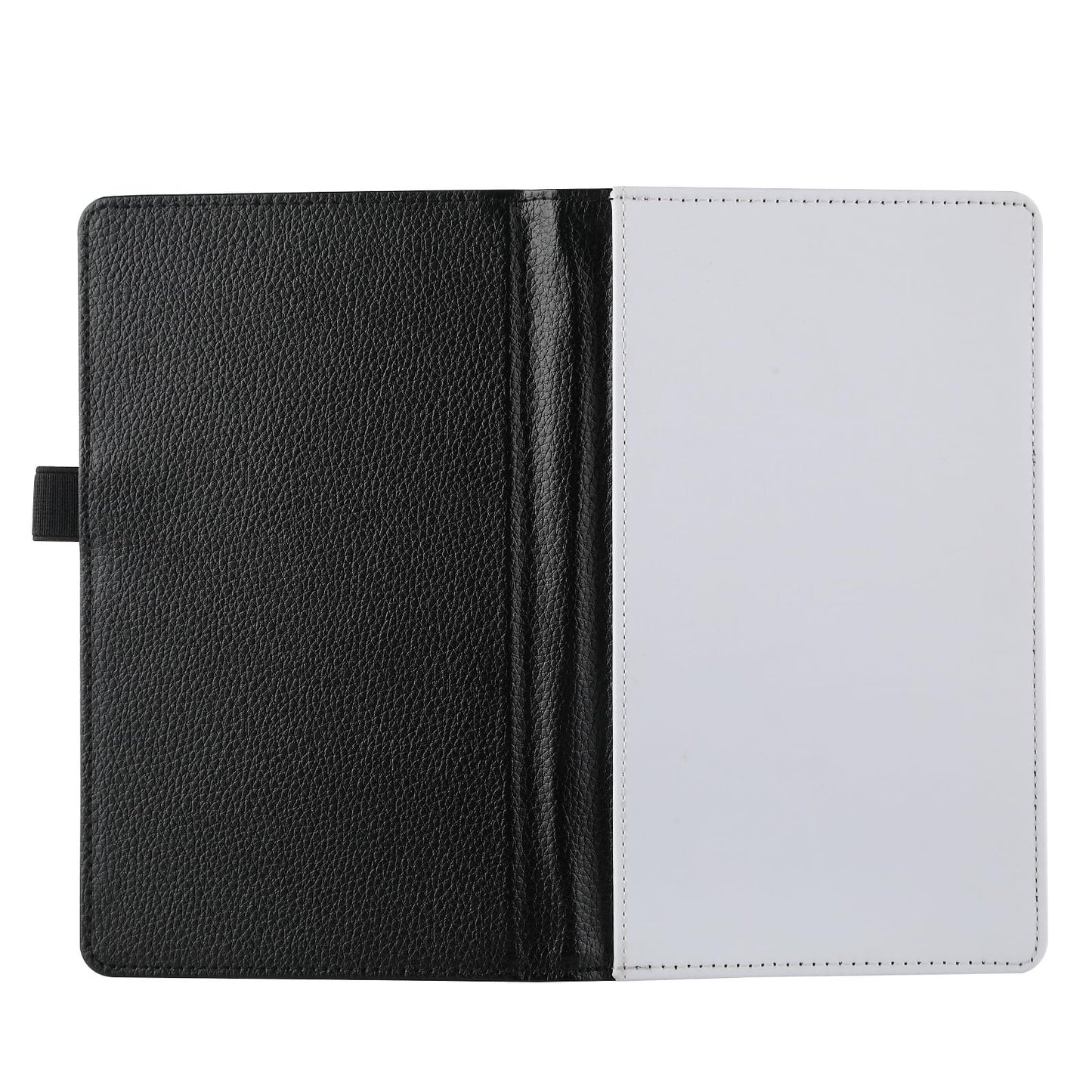 5 Pack Sublimation Blank Menu Covers Waterproof Restaurant Cafe Bar DIY Heat Transfer Print PU Leather Fold Menu Book with Angled Corners for Wine Drinks Cafes List Covers Set