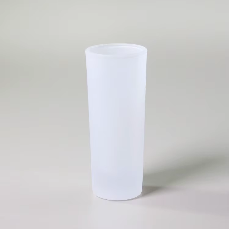 9pcs Customized Candy Color Mini Wine Glass Sublimation Frosted Shot Glass Creative Design Short Drinkware Coffee Mugs