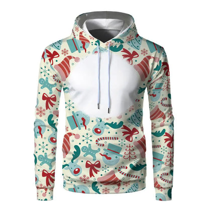 Sublimation Hoodies Blanks 100% Polyester Sweatshirt Pullover Wholesale Loose Clothes for Heat Transfer Print