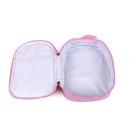 6pcs Sublimation Blank Insulated Lunch Bag Tote Travel Picnic Handbags Lunch Box Thermal Bag For Heat Transfer Print