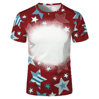 Korean Style Tshirts Women Men Summer Oversize Clothing O Neck Polyester Unisex Tops Subliation Blanks For Custom Team Tops