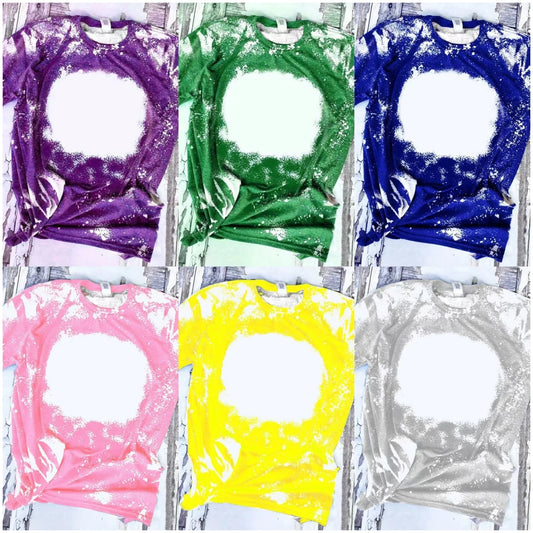 New Heat Sublimation Blank Printed Round neck Tie-dye T-shirt Men/Women Unisex Fashion Casual T Shirt Harajuku Streetwear Tops