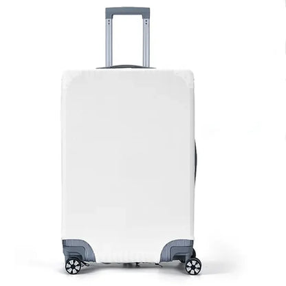 3pcs Sublimation White Blank Polyester Travel  Accessories Luggage Cover Suitcase Protector for Customize Diy Photo Printing